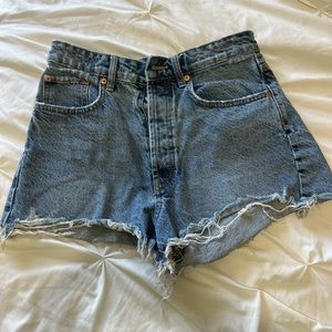Zara Blue Jean Shorts